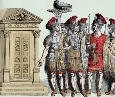 Romerriket: pretorianere - romersk antikvitet; den Pretorianske garde av Unknown artist