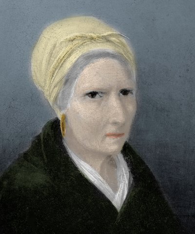 Rosa Raimondi (1776-1852) mor til Giuseppe Garibaldi - Giuseppe Garibaldis mor - tegner etter et anonymt maleri. av Unknown artist