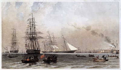 Royal Yacht of England av Unknown artist