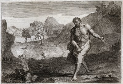 Royaumont Bible, New Testament: The Parable of the Sewer. av Unknown artist