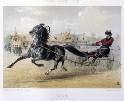 Russland: Orloff raser traver - i "" Kentauren"" 1867 av Unknown artist