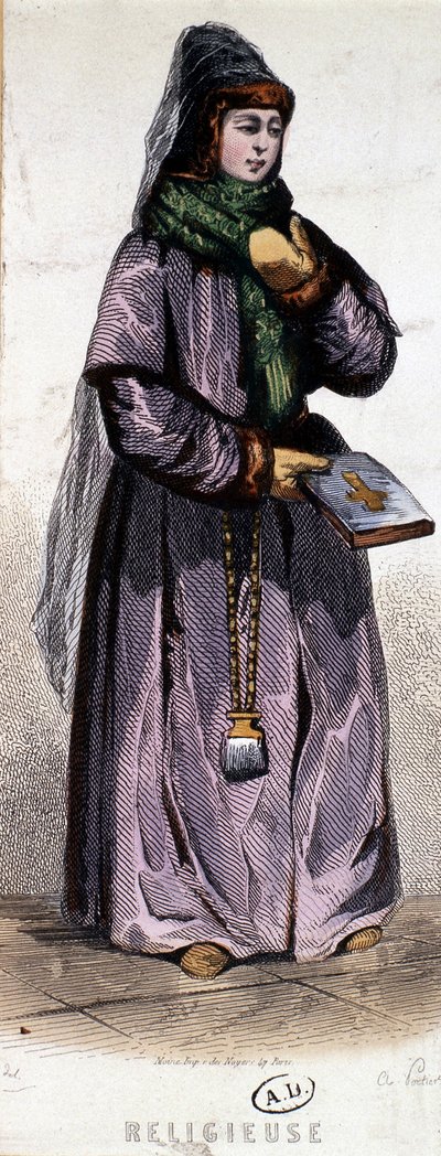 Russisk-ortodoks religion, gravering av Unknown artist