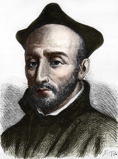 Saint Ignatius of Loyola (1491-1556), founder of the Society of Jesus. av Unknown artist
