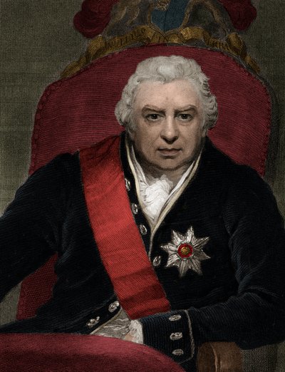 Sir Joseph Banks (1743-1820) - gravering - 1800-tallet av Unknown artist
