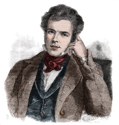 Sir William Webb Follett (1796-1845) engelsk advokat og politiker av Unknown artist