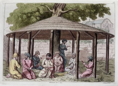 Spesiell sekt av Sophie, Persia. I "" Den gamle og moderne drakten"" av Unknown artist