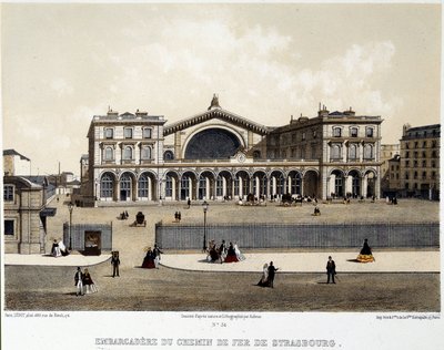 Strasbourg jernbanestasjon (nå Gare de l