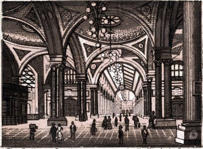 Stuttgart, Germany: view of the railway station hall. in “” The world illustrates 168 views”” Undated (end of 19th century) av Unknown artist