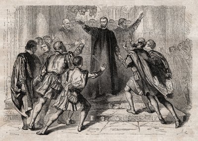 Anabaptisten gjenkjente Johannes av Leiden av Unknown