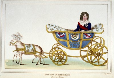 Kongen av Roma (Napoleon II) ung gutt, sønn av Napoleon I. av Unknown artist