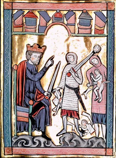 The Massacre of the Innocents Miniature hentet fra "Liber Psalmorum Cum Calendario" eller "Psaltier à l