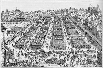 Saint Germain-messen på 1600-tallet. av Unknown artist