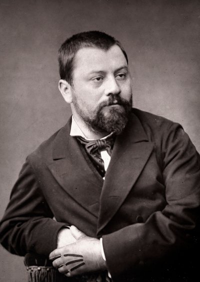 Kunstneren Désiré-Jules Lubin portrettert i anledning Salongen i Paris i 1883 av Unknown