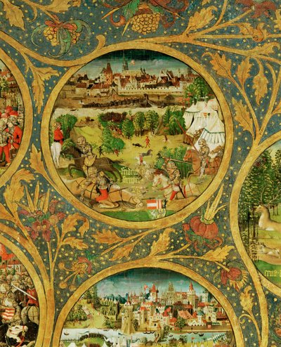 Slektstreet til Babenberg-markgrevene og hertugene, de første herskerne av «Ostarrichi» av Unknown Artist