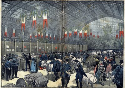 The general agricultural competition of Paris - March 14 av Unknown artist