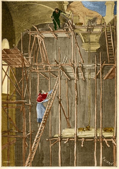 Maleren Michelangelo Buonarroti kalte Michelangelo (Michelangelo eller Michelangelo av Unknown artist
