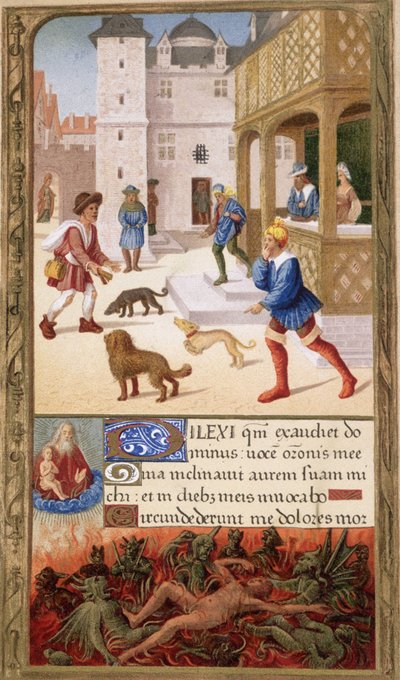 Pesten, Frankrike 1500-tallet av Unknown artist