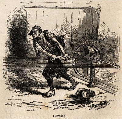 Taumakeren. Gravering for å illustrere reisen til Japan i 1863-1864, av Aime Humbert, minister for det sveitsiske konføderasjonen, i "Le tour du monde, nouveau journal des voyages", utgitt under ledelse av Edouard Charton av Unknown artist