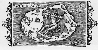 Heksekjeden - i "History of the Northern Nations" av Olaus Magnus, Roma 1555 av Unknown artist