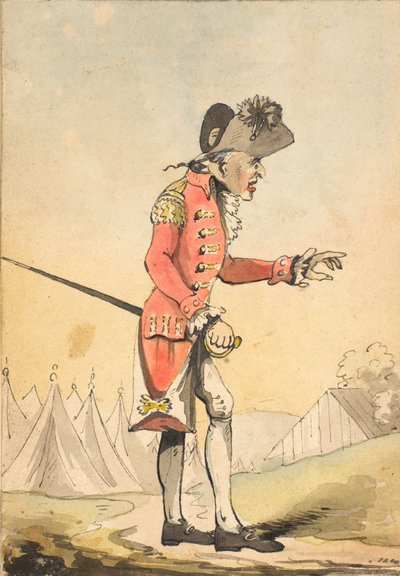 "Det er virkelig sant - mennene må ha skutt hverandre - Vel, jeg vil prøve å endre denne lette ulempen i min neste manøver?", 1796 av Unknown