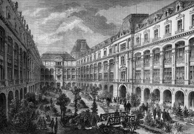 Transformasjoner av Paris under det andre imperiet, Paris Haussmann: Place du Chateau d