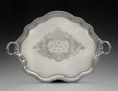 Skuff, c. 1855 (sølvplate) av Unknown artist