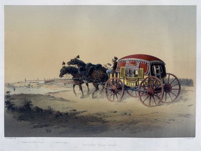 Tyrkisk vogn - 1800-tallet, e.Kr av Unknown artist