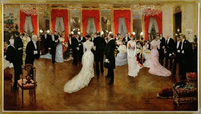 En kveld (maleri på lerret) av Unknown Artist