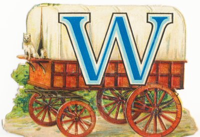 W: Vogn av Unknown artist