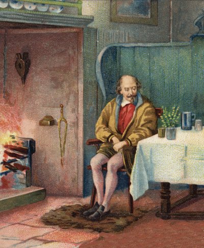 William Shakespeare (1564-1616), English playwright. av Unknown artist