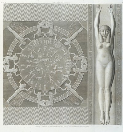 Zodiacs i "" Description of Egypt"", Imperial Editions av Unknown artist