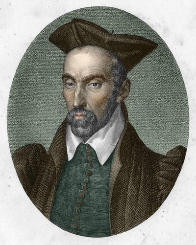 portrait of Etienne Pasquier. French lawyer, humanist and historian (1529 to 1615). av Unknown artist
