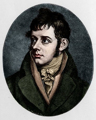 portrett av Friedrich Daniel Ernst Schleiermacher.1768 - 1834.Protestantisk teolog og tysk filosof. av Unknown artist