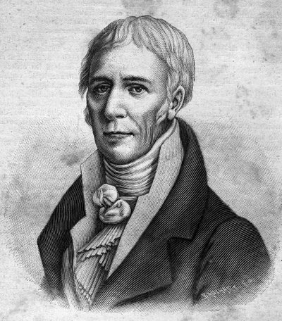 portrait of Jean Baptiste Lamarck (1744-1829). - in “” Les Contemporains””, n.d. late 19th century. av Unknown artist