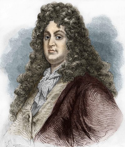 portrait of Jean Racine (1639-1699), French tragic poet. av Unknown artist