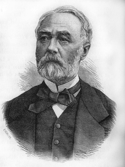 portrait of Pierre Frédéric Dorian (1814-1873), French industrialist and politician. av Unknown artist