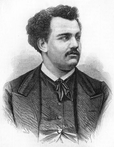 portrett av Victor Noir (1848-1870), fransk journalist. av Unknown artist