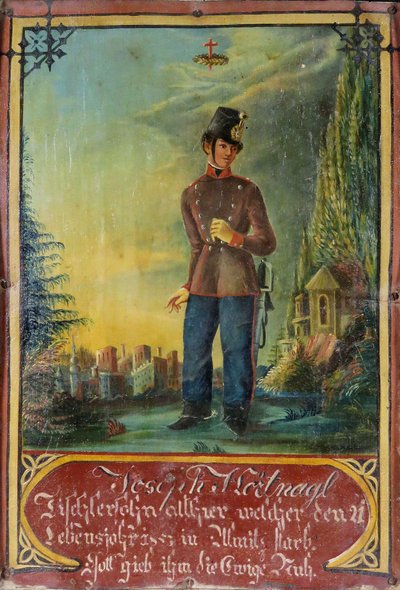 Minnebilde for Joseph Hörtnagl 1853 av Unknown artistUnknown artist