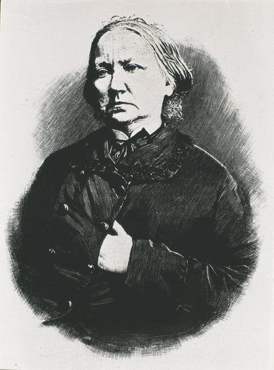 ARENAL, Concepción (1820–1893). Spansk forfatter (gravering). av Unknown artist