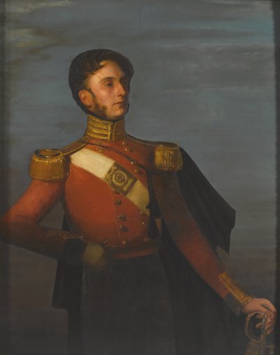 En kaptein for det 13. bengalske innfødte infanteriet av Unknown artist