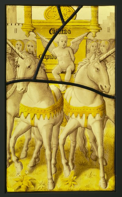 Et fragment fra Kyskhetens triumf over kjærligheten av Unknown artist