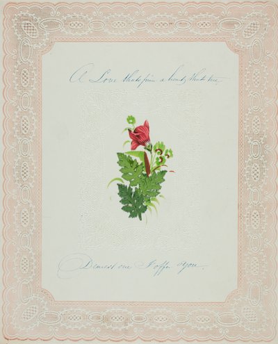 En kjærlighet som er fast (valentinsdag) av Unknown artist