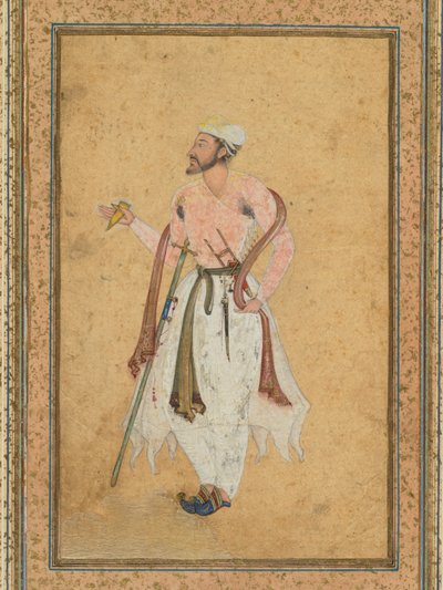 En Mughal-hoffmann av Unknown artist