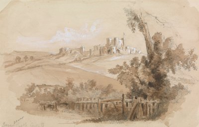 Utsikt over Dover Castle av Unknown artist