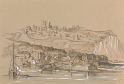 Utsikt over byen Dover av Unknown artist