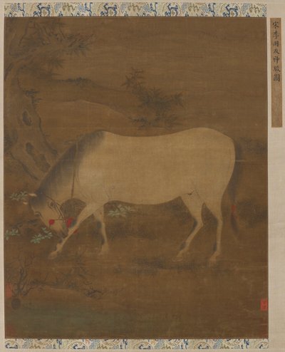 En hvit hest av Unknown artist