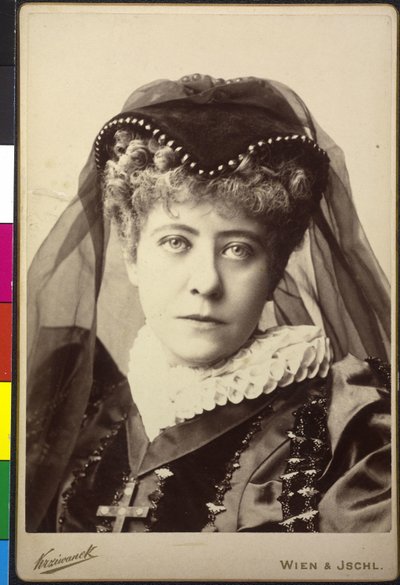 Adele Sandrock som «Maria Stuart» av Unknown artist