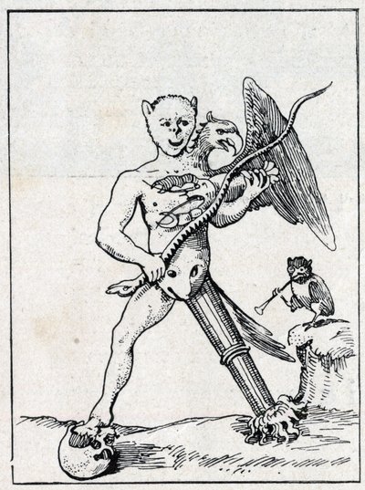 Alchemy: allegory of the Philosophical Stone. av Unknown artist