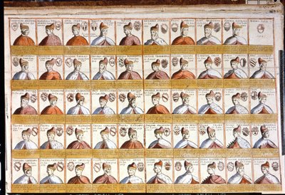 Alle dogene i Venezia til 1501. Bibl. Marciana. Venezia av Unknown artist