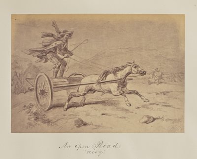 En åpen vei. quot;Avensquot;. av Unknown artist